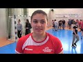 INTERVISTA POST GARA FINALI U16 PROVINCIALI CAP. RUGIERO ELISA