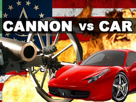 Cannon vs Car in Slow Motion: The Breakdown -- Assassin's Creed III RatedRR