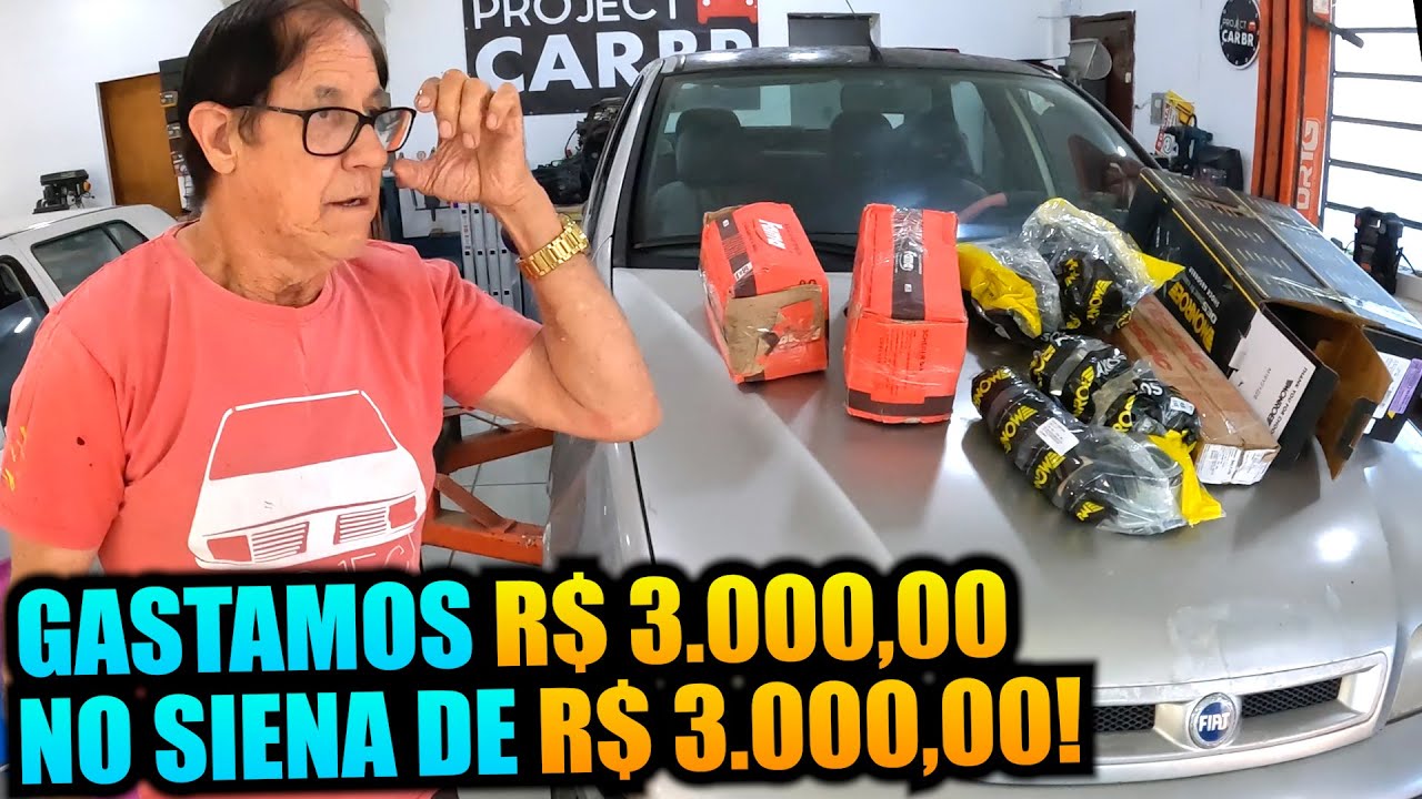 Gastamos R$ 3.000,00 No Siena De R$ 3.000,00 Do Leilão!