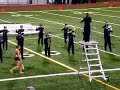 South Lyon East  Marching Band at half time homecoming game