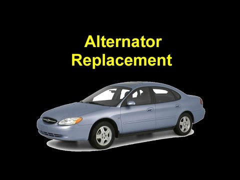 Alternator replacement, Ford Taurus, bad battery and alternator – VOTD