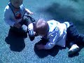 BABY ZEKE TACKLES / HUGS BABY MAX BABY ZEKE TACKLES / HUGS BABY MAX