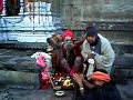At Kedarnath with a sadhu - At kedarnath with a sadhu