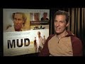 matthew mcconaughey interview and mud movie trailer subscribe here: http://bit.ly/w6aasq matthew mcconaughey talks about giving channing tatum parenting advi...