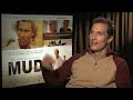 matthew mcconaughey interview and mud movie trailer subscribe here: http://bit.ly/w6aasq matthew mcconaughey talks about giving channing tatum parenting advi...