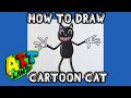 The Best 18 Cartoon Cat Horror Ausmalbilder