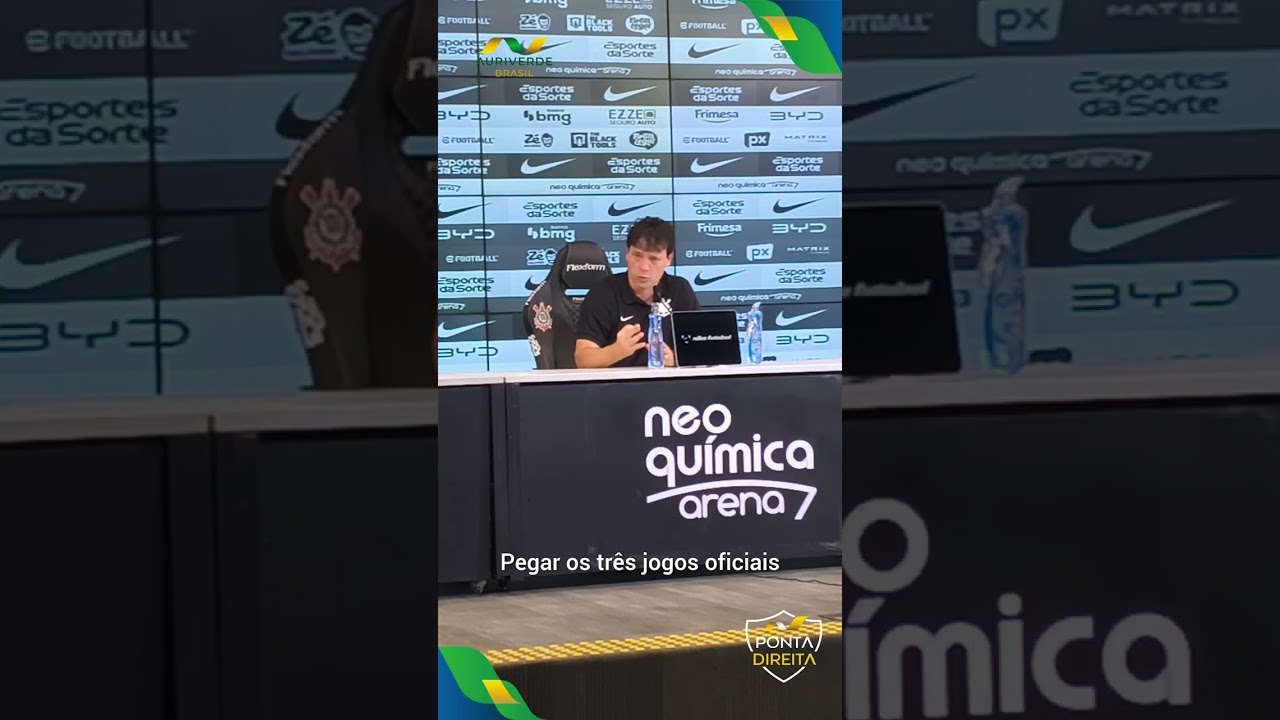 DINIZ ELOGIA DEFESA DO CORINTHIANS