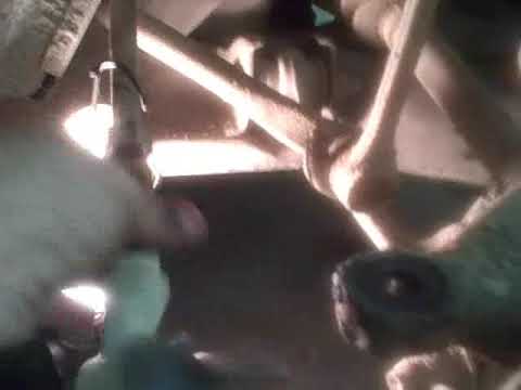 Redneck alignment and replacing tie rod ends on 92 Lincoln Part 1