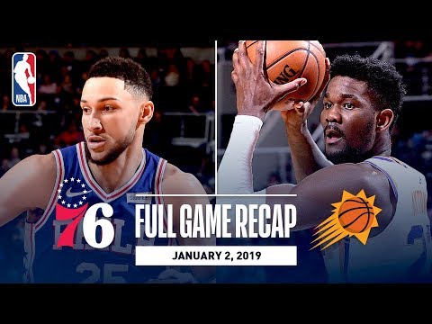 Video: Full Game Recap: 76ers vs Suns | Embiid Drops 42 & 18