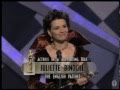 Juliette Binoche winning Best Supporting Actress