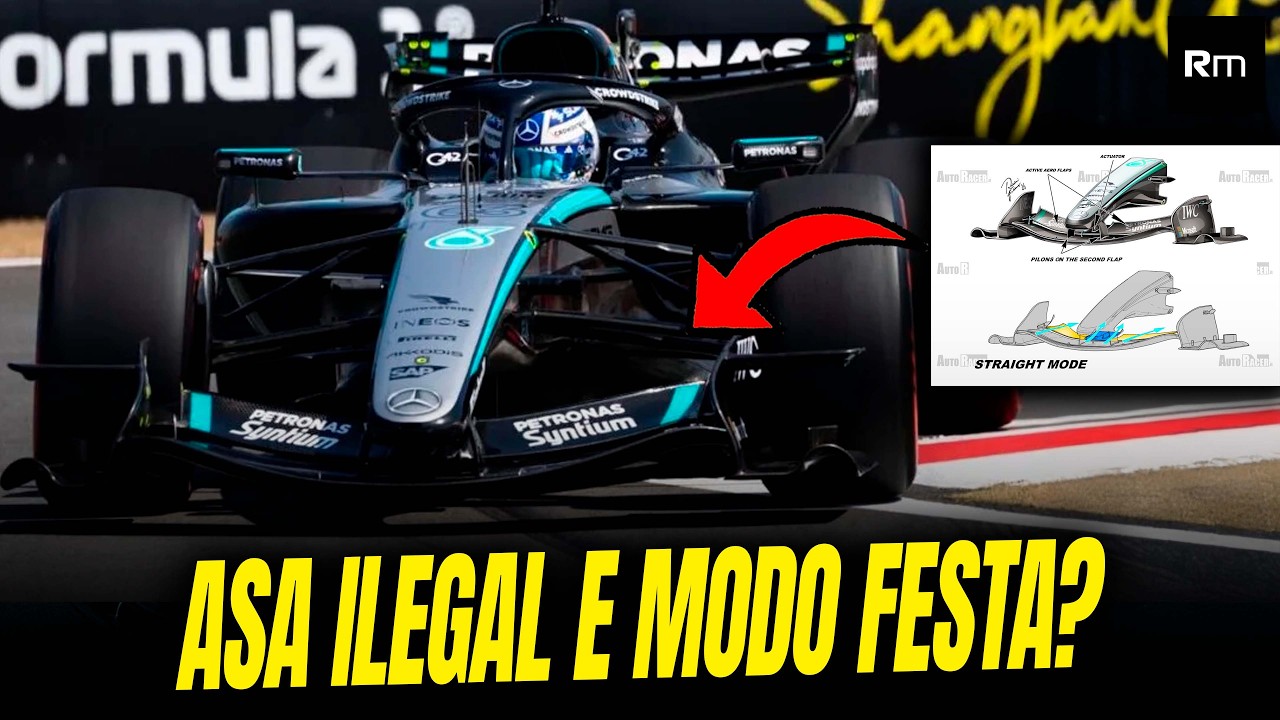 🚨 POLEMICA ASA DA MERCEDES PODE SER ILEGAL E FERRARI CAI M4TANDO / MODO FESTA DE NOVO? #f1