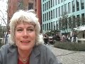 interview w/german green jutta ebeling, sunday, september 4th in berlin, at the gr�ne zukunft kongress (green futures congress) www.gruenerzukunftskongress.de  jutta is vice-mayor of frankfurt, germany and head of the local green party that has gone into coalition on the municipal level with the christian democrats. the interview, was conducted by california green mike feinstein www.feinstein.org in the courtyard of the berlin energy forum, across street from the old east berlin central rail station (ost bahnhof).