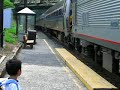 Amtrak 661 arriving at Mount Joy PA train station