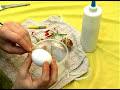 How to Decorate All-Natural Easter Eggs : How to Remove Egg Yolk from Dyed Easter Eggs