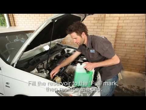 how to check coolant level