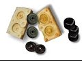 Come costruire stampo pneumatici, ruote cingoli, Slot Car