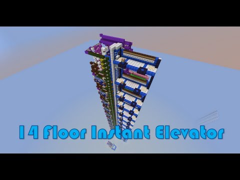 Piston - Features: 14 Floors (is customizable) Up and down Instant calling off the elevator (no waiting for the elevator to come to the floor you are at) Modular desi...