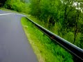 descente de la c�te de Rocroi � v�lo