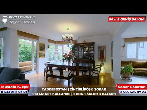 Caddebostan'da Eşyalı Kiralık Muhteşem Daire