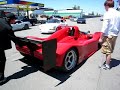 Ferrari 333 SP start up Ferrari 333 SP start up