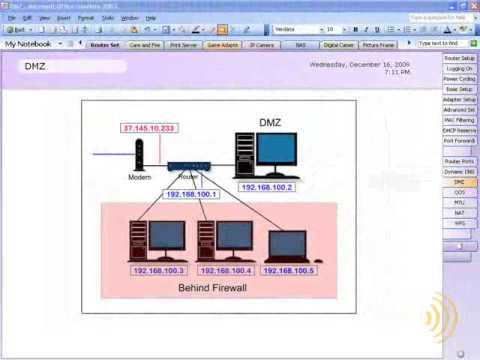 how to enable dmz on router