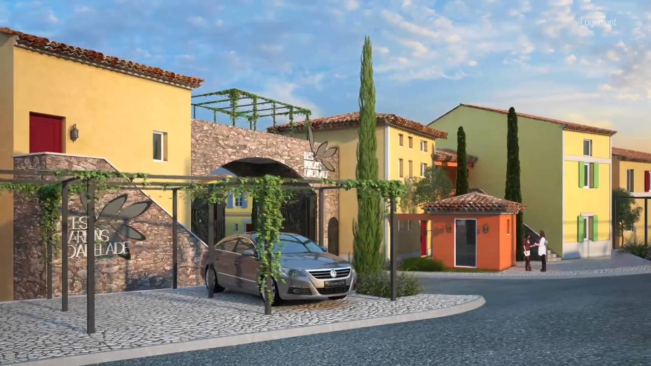 New build villas and appartments walking distance to Port Grimaud