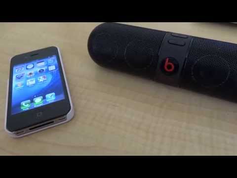 how to sync beats pill to iphone