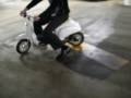 Cade on 1000 Watt 36 Volt upgraded Razor Pocket Mod Bistro Electric Scooter