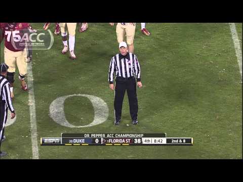 Laser Pointer On Jameis Winston During ACC Championship Game