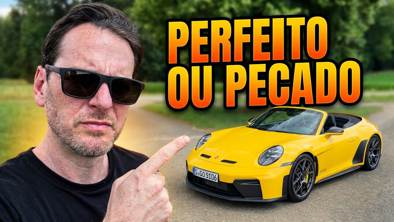 FUI ATÉ A ALEMANHA ANDAR DE 911 GT3 CONVERSÍVEL