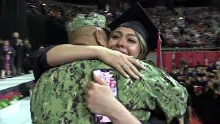 Special Surprise at #UNLV Commencement