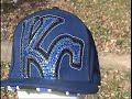 KC Royals New Era Fitted w/ Swarovski Sap.,Jet, Lt Sap.