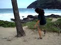 captain climbs a tree