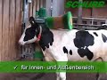 SCHURR Viehputzgerät 2-Bürstensystem Kuhbürste