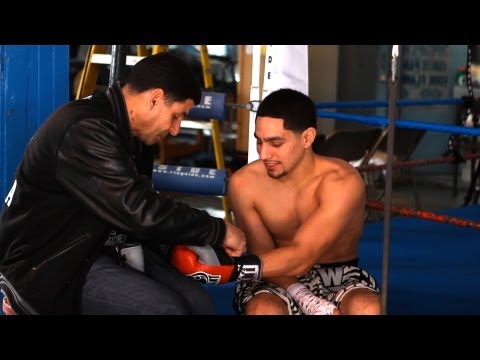 Garcia - Angel Garcia plays many roles for his son Danny: father, trainer and, most importantly, best friend. The outspoken dad and his quiet-yet-confident son have b...