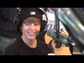 Usher and Justin Bieber in studio with The Bert Show on Q100 pt.2