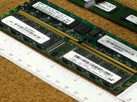 ddr1 - In order to buy the correct memory module for your system it is helpful to know the difference and properly identify your existing memory. This video shows s...