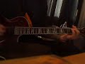 Shai Hulud - A Profound Hatred of Man (Guitar cover)