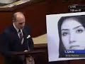 Thaddeus McCotter, a Republican member of the US House of Representatives from Michigan, highlighted the Iranian regimes lack of legitimacy among the population and the international community in a July 21 floor speech. He made the remarks as he stood by a portrait of Taraneh Moussavi, a young girl who was slain during the Iranian peoples nationwide uprising. NCRI - Thaddeus McCotter, a Republican member of the US House of Representatives from Michigan, highlighted the Iranian regimes lack ...