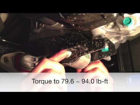 2013 Kia Rio 5 performance lower motor mount install