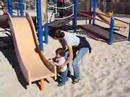 shirzad on slid in friendship park