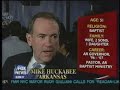 Mike Huckabee with Hannity and Colmes after the Debate Mike Huckabee with Hannity and Colmes after the Debate