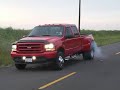 Ford 6.0 Powerstroke Crew Cab Dually Burnout