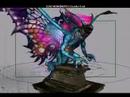 A very preliminary dragon animation