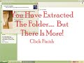How To Unzip A Folder
