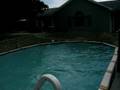 me at my friends pool