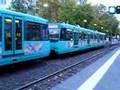 Frankfurt Underground U4 Train at Dornbusch