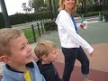 The boys were too busy figuring out where they are going, they forgot to see the "Disneyland" sign & monorail hehe. http://t.co/vtMcd68