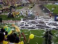 celebracion del 3 gol del huila