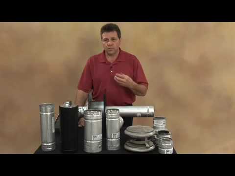 how to install pellet stove vent pipe